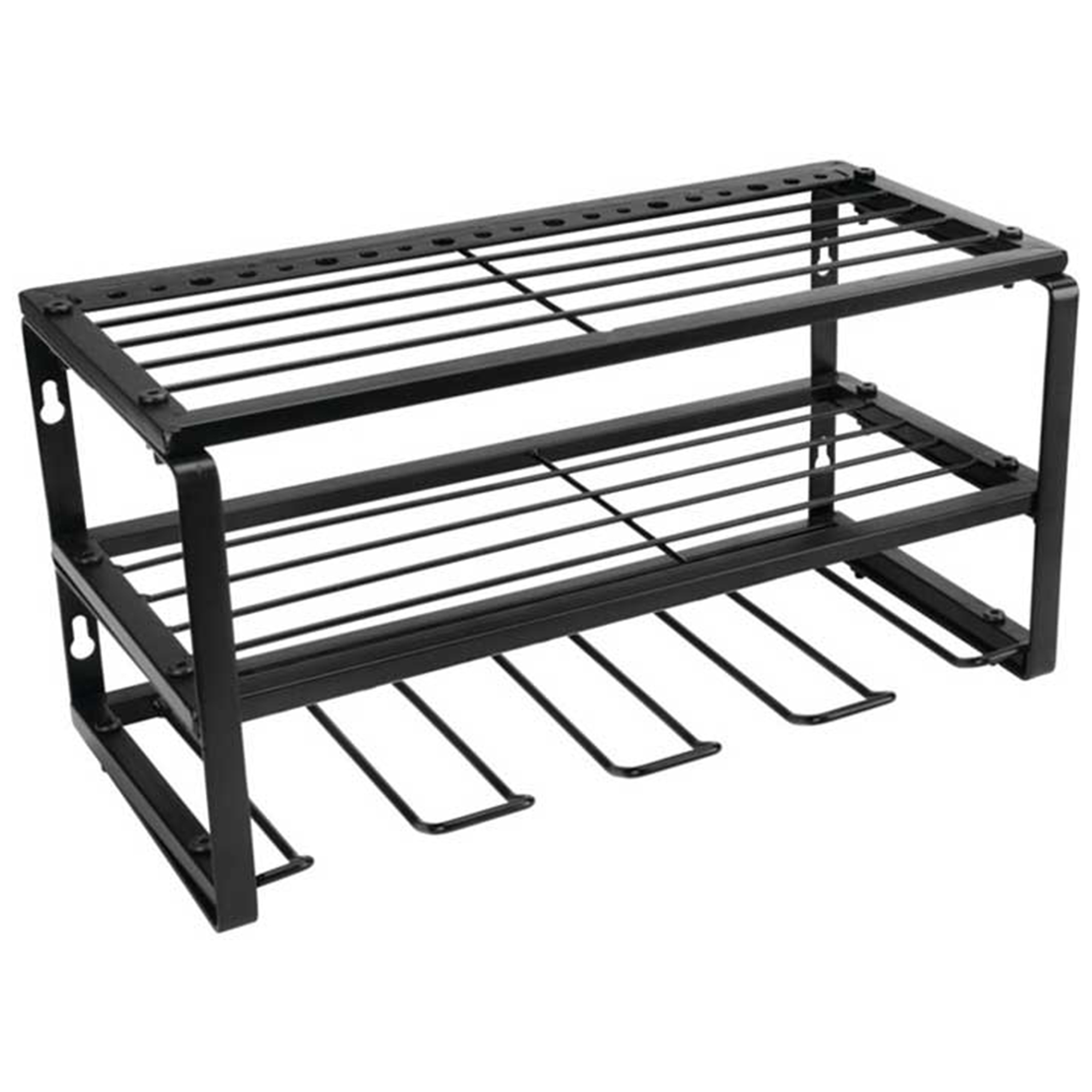 Performance Tool Power Tool Storage Rack — 16in., Heavy-Duty Steel, 3 Levels, 100-Lb. Capacity, Model# PRTW7701